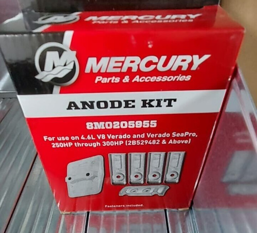 8m0205955 kit anodi mercury - -,