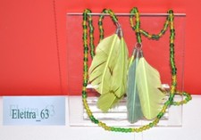 Collana Charleston di Perline e Piume - Vintage