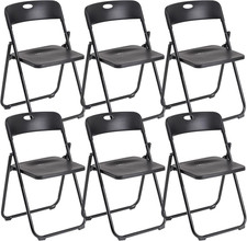 Set Da 6 Sedie Pieghevoli Con