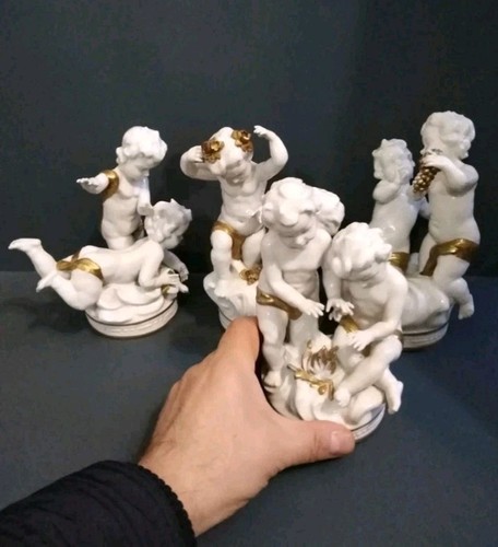 Spettacolari gruppi putti - spettacolari, di