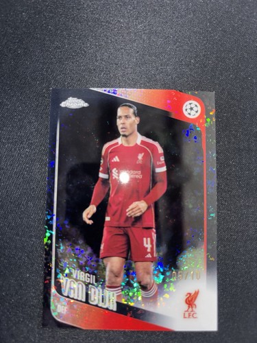 Virgil van dijk topps chrome - virgil,