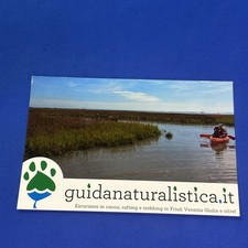 FRIULI VENEZIA GIULIA ESCURSIONI IN CANOA RAFTING CARTOLINA A COLORI