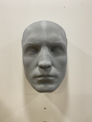 Batman cowl pattinson face - face, 3d