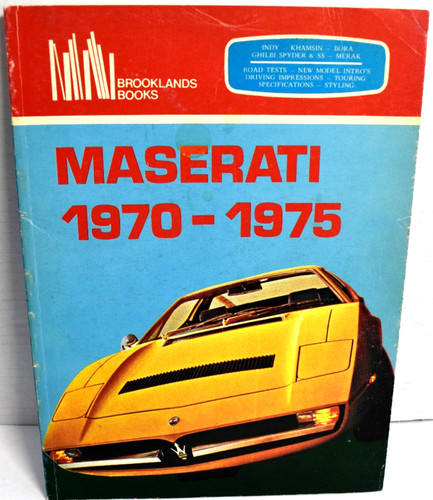 Maserati 1970 brooklands - 1970-75,
