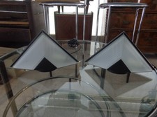 COPPIA DI LAMPADE DI DESIGN  - (ABAT-JOUR)  -  IN OTTIMO STATO