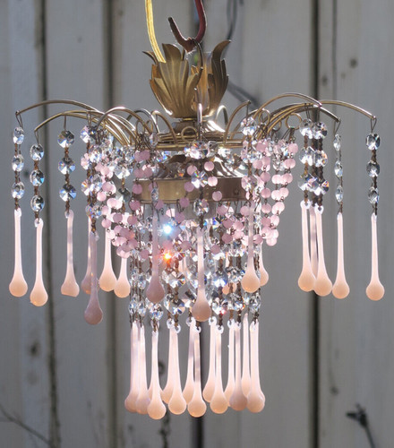 Lampadario vintage cascata