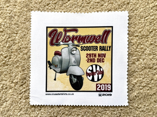 Warmwell patch rally - patch, scooter