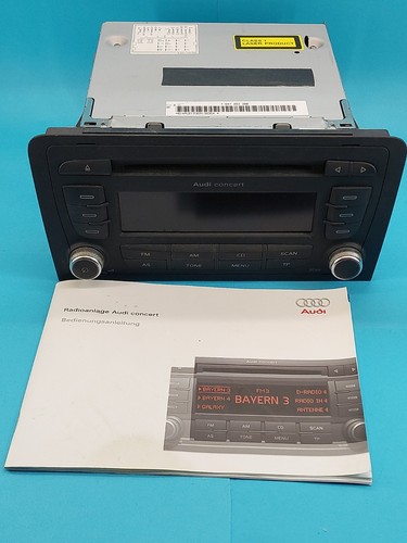 Audi radio cd - audi, 8p0035186g