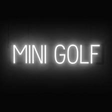 Insegna SpellBrite MINI GOLF |