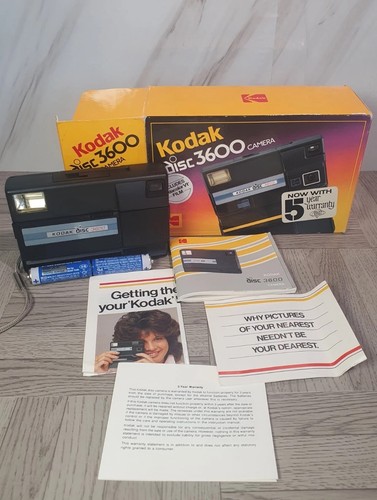 Fotocamera kodak disc - fotocamera, 3600