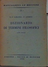 Lamanna adorno DIZIONARIO DEI