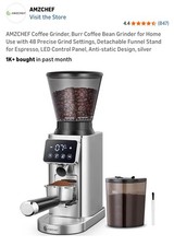 AMZCHEF Macinacaffè