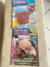 Otto riviste ciclismo da collezione. Pantani, Armstrong, Bettini