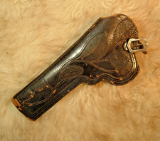 RARA ANTICA FONDINA IN PELLE