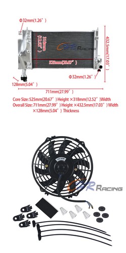Radiatore ventole alluminio - radiatore,