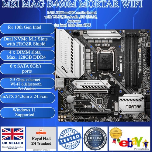 Msi mag b460m mortar fi - b460m,
