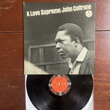 JOHN COLTRANE "A Love Supreme" 1965 IMPULSE! AS-77 VAN GELDER LP