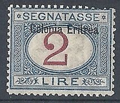 1903 eritrea segnatasse lire - segnatasse,