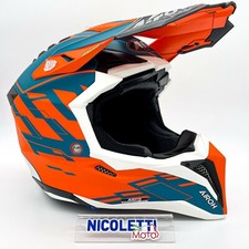 CASCO AIROH AVIATOR 3 RAMPAGE ORANGE MATT AV3RAM32 CROSS ENDURO