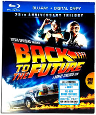 Back to the Future 25th Anniversary 6-Disc Trilogy Blu-ray Box Set Digipak OOP