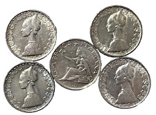 Lotto di 5: Italia Argento