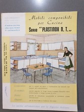 Depliant Vintage Cucine Colged Lucca Anni 50