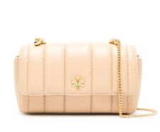 TORY BURCH KIRA MINI FLAP LOGO QUILTED SHOULDER BAG BORSA A SPALLA 142567251