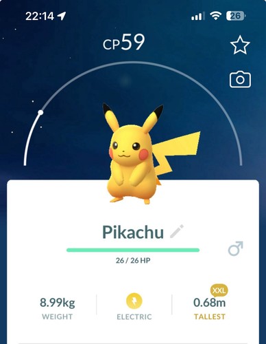 Pikachu xxl taglia pokestop - xxl,