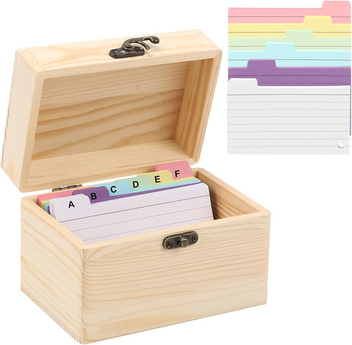 Porta carte legno per - carte,