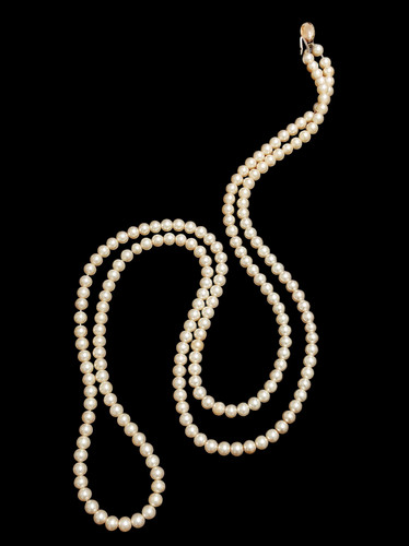 Collana donna perle vintage - collana,