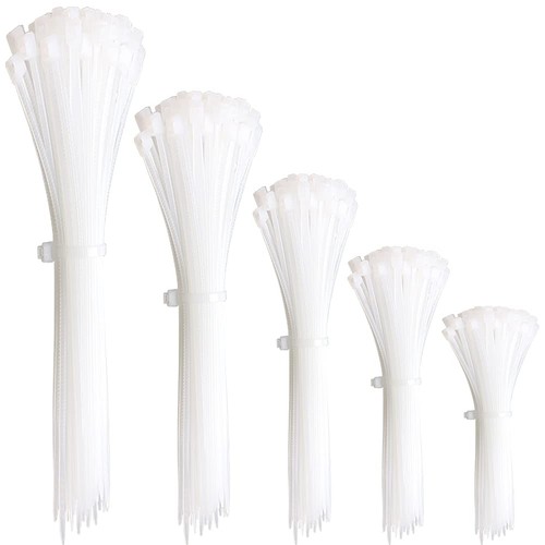 Fascette plastica bianco - fascette,
