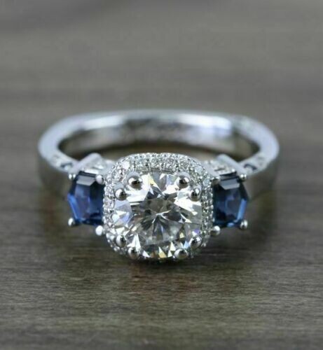 Anello fidanzamento oro - di,