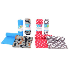 Leopet coperta in pile