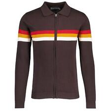 CARDIGAN NUOVO UOMO GALLAGHER OASIS ANNI 90 MOD MAGLIA ZIP TRACK TOP MAVERS 96 MC98