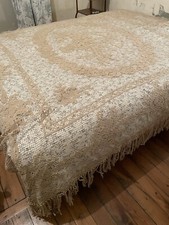 ANTIQUE 1930 HANDMADE Filet