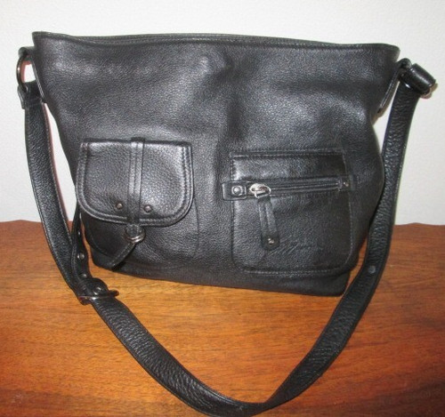 Borsa tignanello pelle nera - in,