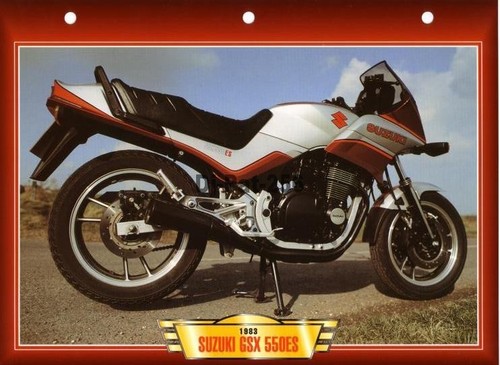 Fiche moto suzuki gsx 550 - moto,