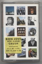 BON JOVI CRUSH MC TAPE K7 EUROPE 2000 SIGILLATA