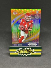 2024 Panini Prizm Deca - Downtown Bound Xavier Worthy #7 Gold Prizm /10 (RC)