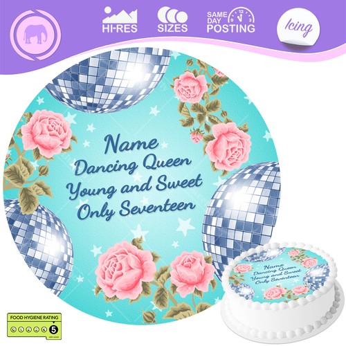 Cake topper regina danzante - cake,