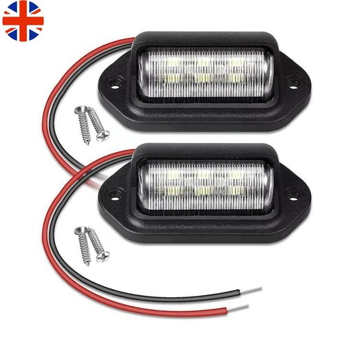 Lampade luce targa led - 2x,