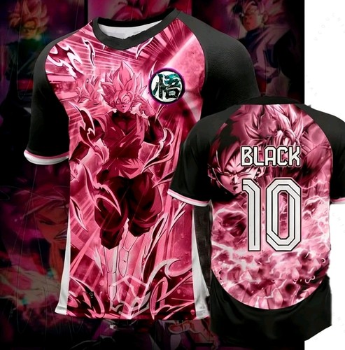 Maglia calcio nero goku - maglia,