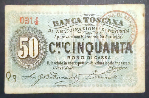 Banca toscana anticipazione - di,