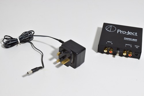 Pro ject phono preamp - pro-ject, box