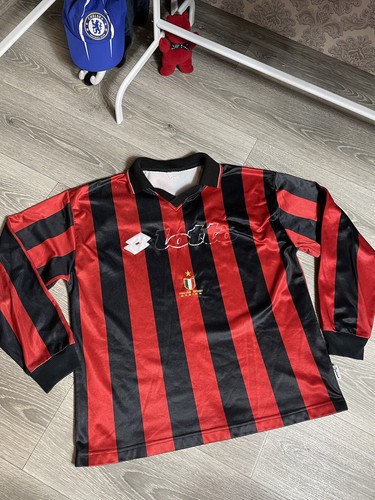 Lotto milan maglia manica - milan,
