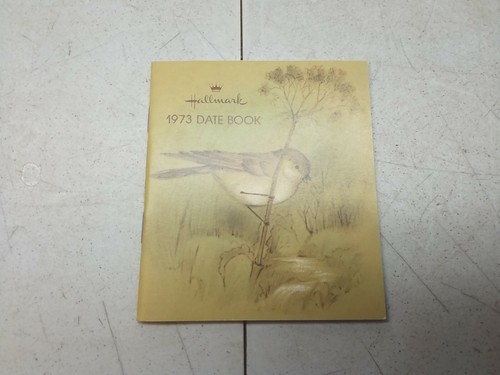 1973 hallmark data book - hallmark,