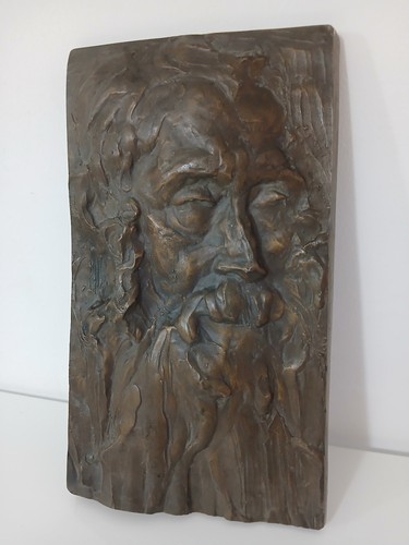 Antico bassorilievo bronzo - antico,