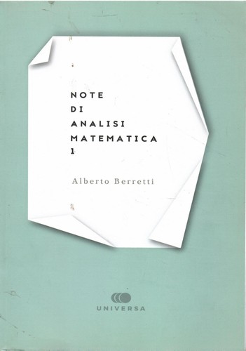 Note analisi matematica - note,