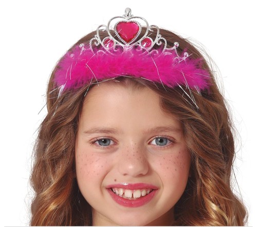 Coroncina tiara argento - , con