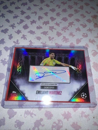 Emiliano martinez topps - martinez, show